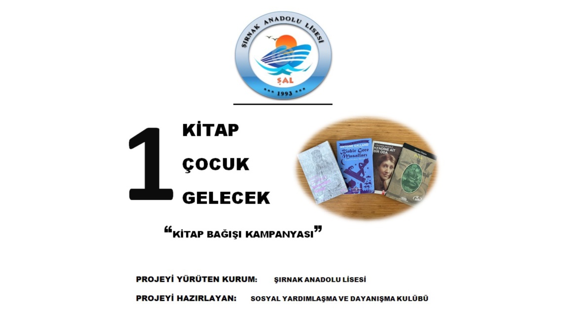 Okulumuz Sosyal Yardımlaşma ve Dayanışma Kulübü Okuma Kitabı Bağış Kampanyası